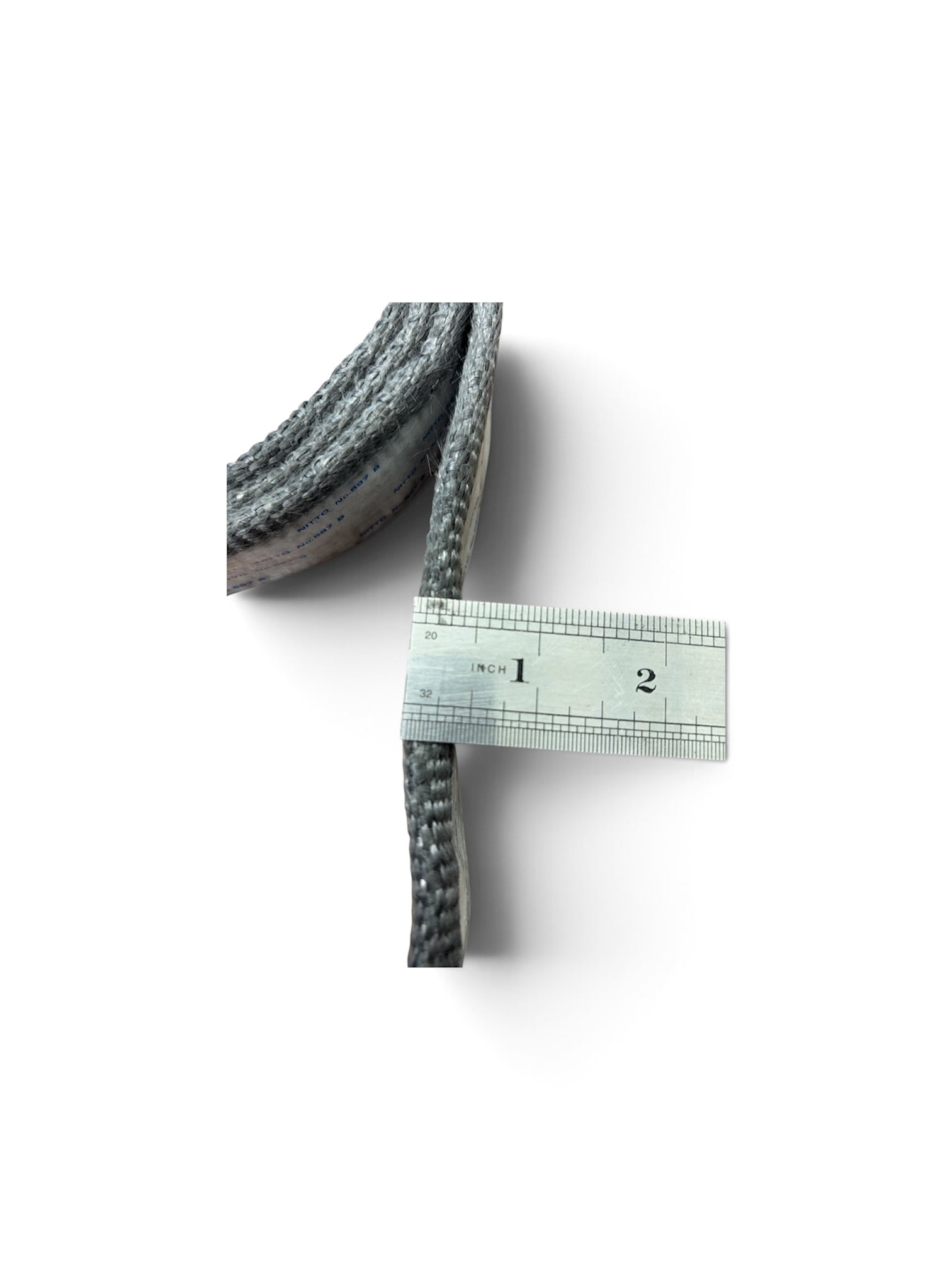 BBQ Smoker Double Tadpole Gasket – 1" x 3/8" Self-Adhesive Fiberglass Seal – Sold by the Foot