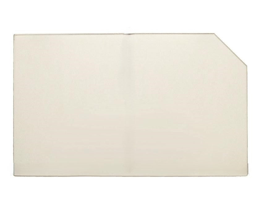 Carolina II Woodstove Door Glass Replacement – 9" x 13" High-Temperature Ceramic Glass Panel with Corner Cut (CarCornerCut)