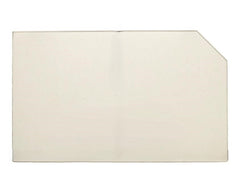 Carolina II Woodstove Door Glass Replacement – 9" x 13" High-Temperature Ceramic Glass Panel with Corner Cut (CarCornerCut)