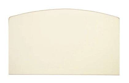 Brunco Hearthglow Archtop Door Glass Replacement – 8 3/8" x 6 3/8" High-Temperature Ceramic Glass Panel (1B5255-A)