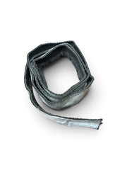 BBQ Smoker Tadpole Gasket – 1/2" Bulb x 1" Flat Tail – Self-Adhesive High-Temp Fiberglass – Sold by the Foot