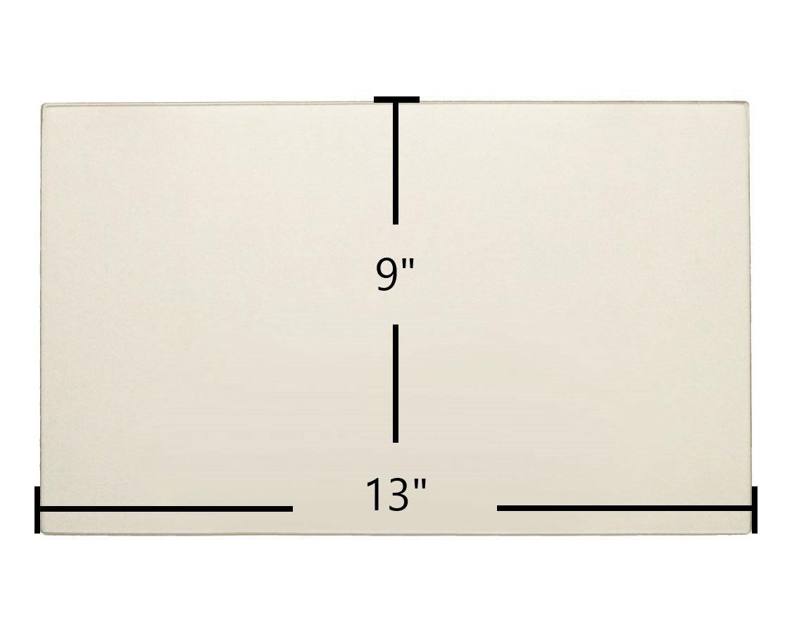 Alaska Wood Stove Replacement Glass – 13" x 9" (Part #B084LS4WN2)