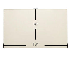 Alaska Wood Stove Replacement Glass – 13" x 9" (Part #B084LS4WN2)