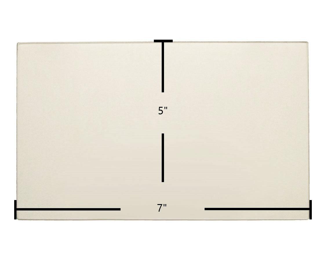 Appalachian Double Door Replacement Ceramic Glass | 7" x 5" | Part #7G57-6