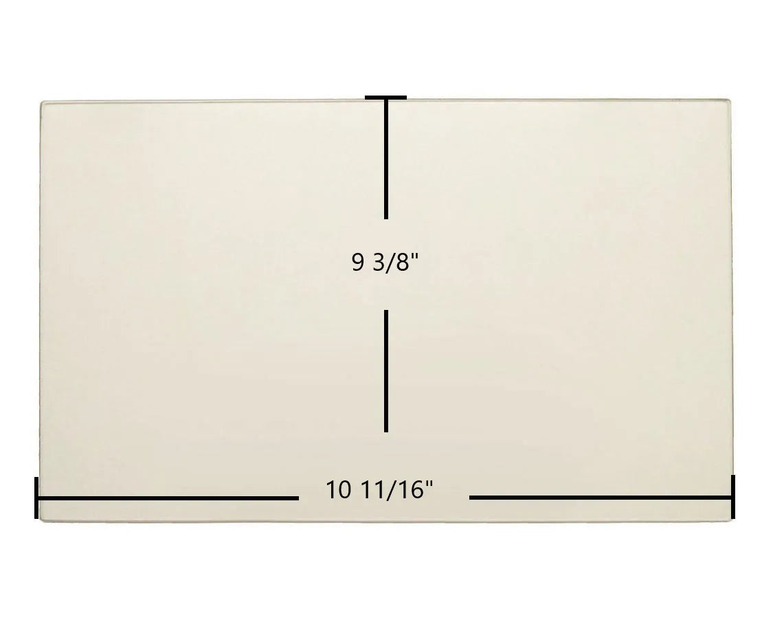 Appalachian 36-BW (Old) Center Replacement Ceramic Glass |10 11/16" x 9 3/8" | Part #0610-8019B
