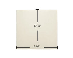 Appalachian Gemini XLB, 32 XLB Replacement Ceramic Glass | 8 1/2" x 8 1/4" | Part #0610-8012-7GA32C