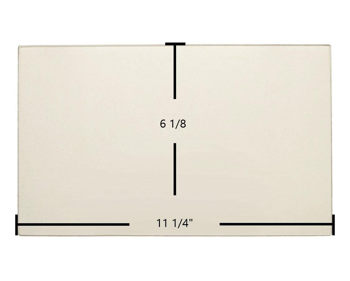 Appalachian 32-BW-1988, 37, 36-BW (Old) Side Ceramic Glass | 11 1/4" x 6 1/8" |Part #7GA36S