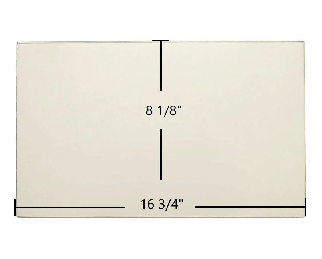 Ashley AHI1 Door Glass Replacement – 16 3/4" x 8 1/8" Ceramic Panel (AHI1)