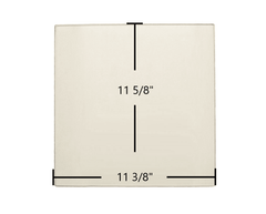 Austroflamm Integra FS Door Glass Replacement – 11 3/8" x 11 5/8" High-Temperature Ceramic Glass Panel (Z14846)