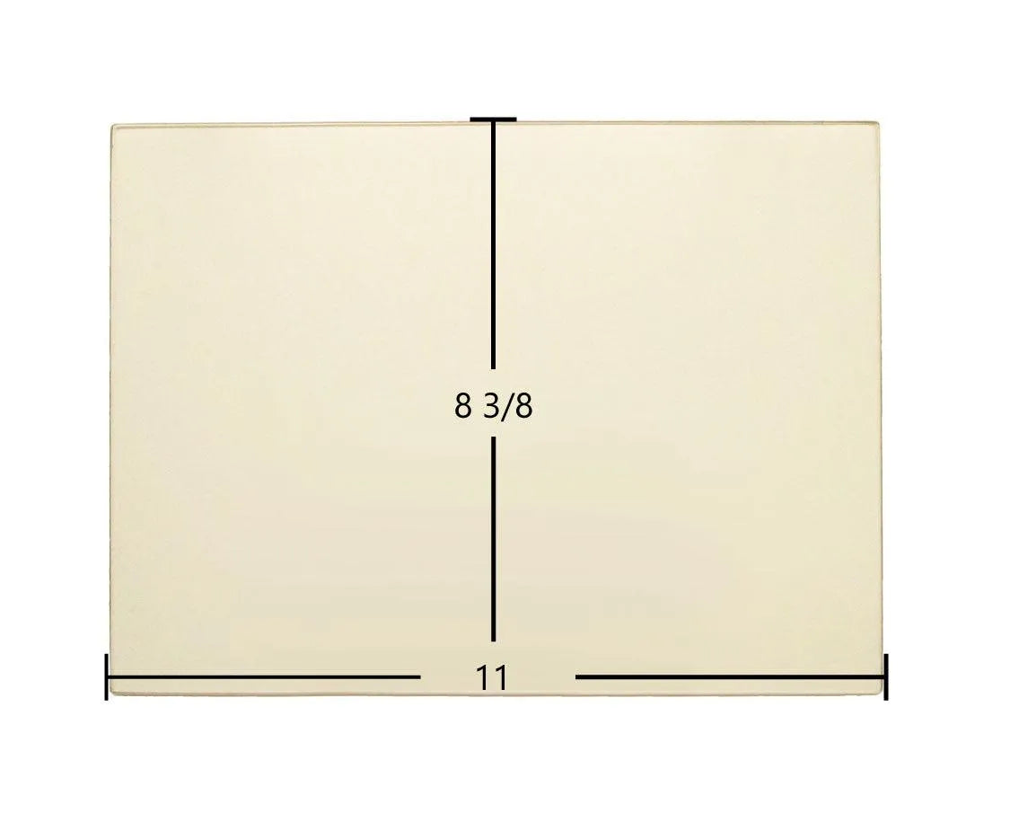 Avalon Arbor / Lopi Leyden Door Glass Replacement – 8 3/8" x 11" High-Temperature Ceramic Glass Panel (250-00142)
