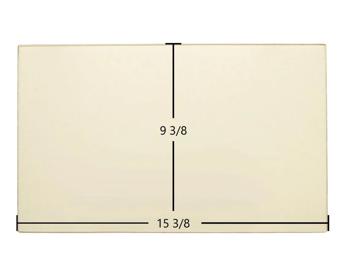 Avalon Camano / Lopi AGP Door Glass Replacement – 15 3/8" x 9 3/8" High-Temperature Ceramic Glass Panel (250-02073)