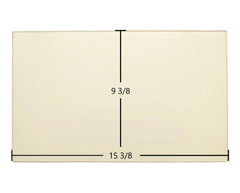 Avalon Camano / Lopi AGP Door Glass Replacement – 15 3/8" x 9 3/8" High-Temperature Ceramic Glass Panel (250-02073)