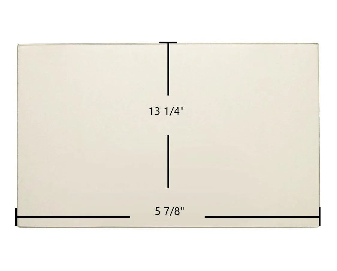 Avalon Astoria Pellet Side Door Glass Replacement – 5 7/8" x 13 1/4" High-Temperature Ceramic Glass Panel (901-02005)