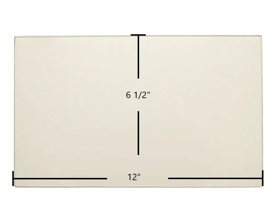 Carolina Spirit Door Ceramic Glass Panel | 12" x 6 1/2" | Part #12*612 Glass