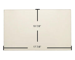 Blaze King Chinook 30, CK24C, CK24F, Caldera, King 40, Sirocco SC30, Ashford 30.2 Door Glass Replacement – 17 7/8" x 10 7/8" High-Temperature Ceramic Glass Panel (130-0243 / s.z0243)