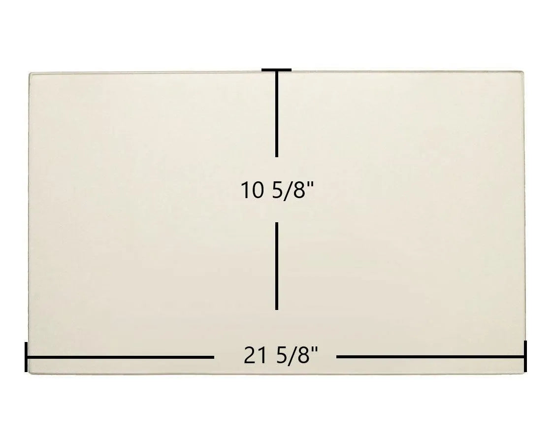 Blaze King Briarwood BRII/90 Door Glass Replacement – 21 5/8" x 10 5/8" High-Temperature Ceramic Glass Panel (730)