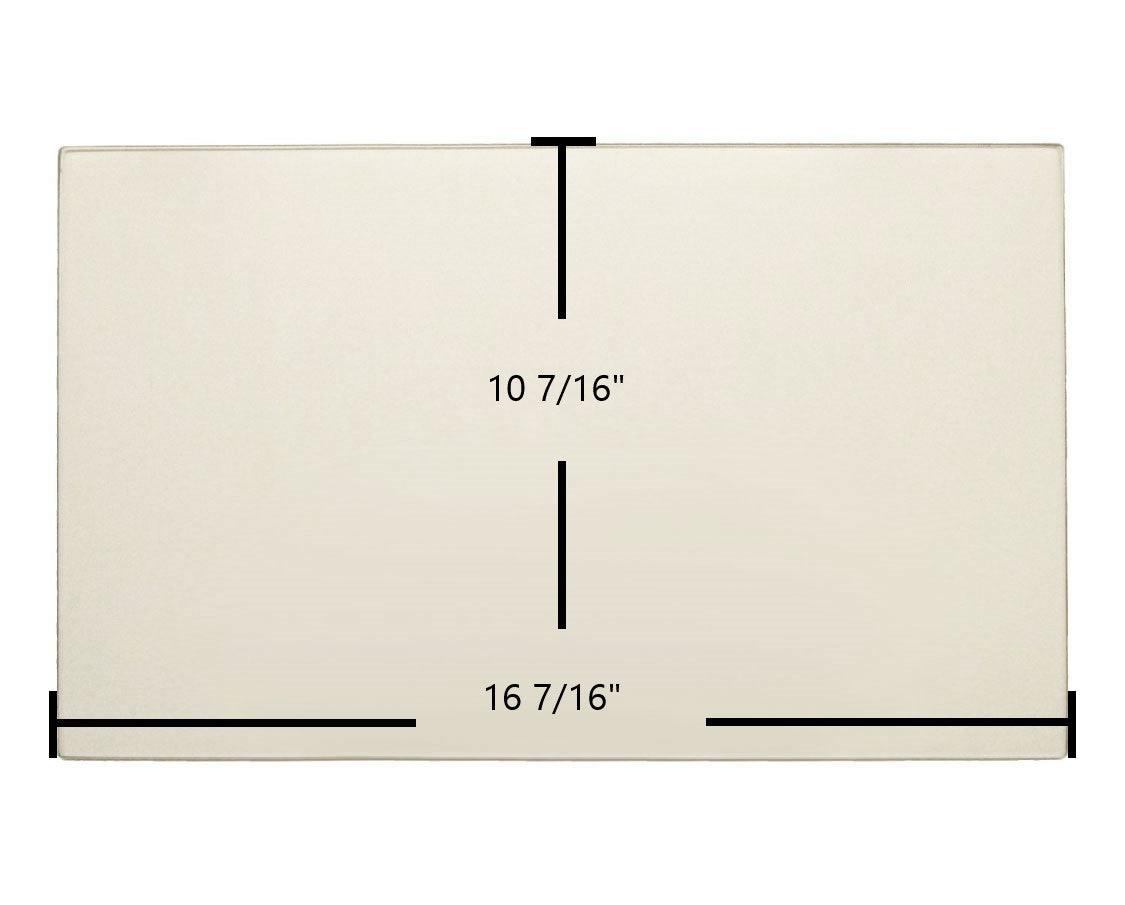 Blaze King Classic, King, KE1102, KE1107 Door Glass Replacement – 16 7/16" x 10 7/16" High-Temperature Ceramic Glass Panel (0250-7GBKK / s.z7014)