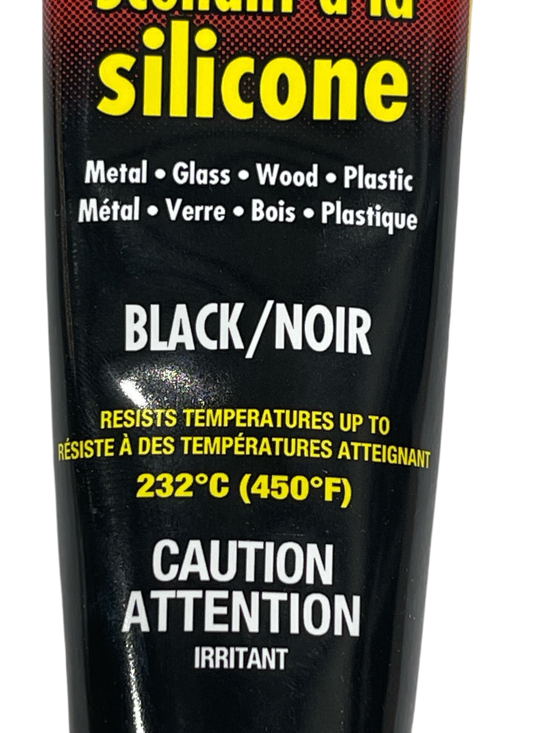 Black Silicone Sealant – KK0309 | 2.7 oz Tube | High Temp Rated to 450°F (232°C)