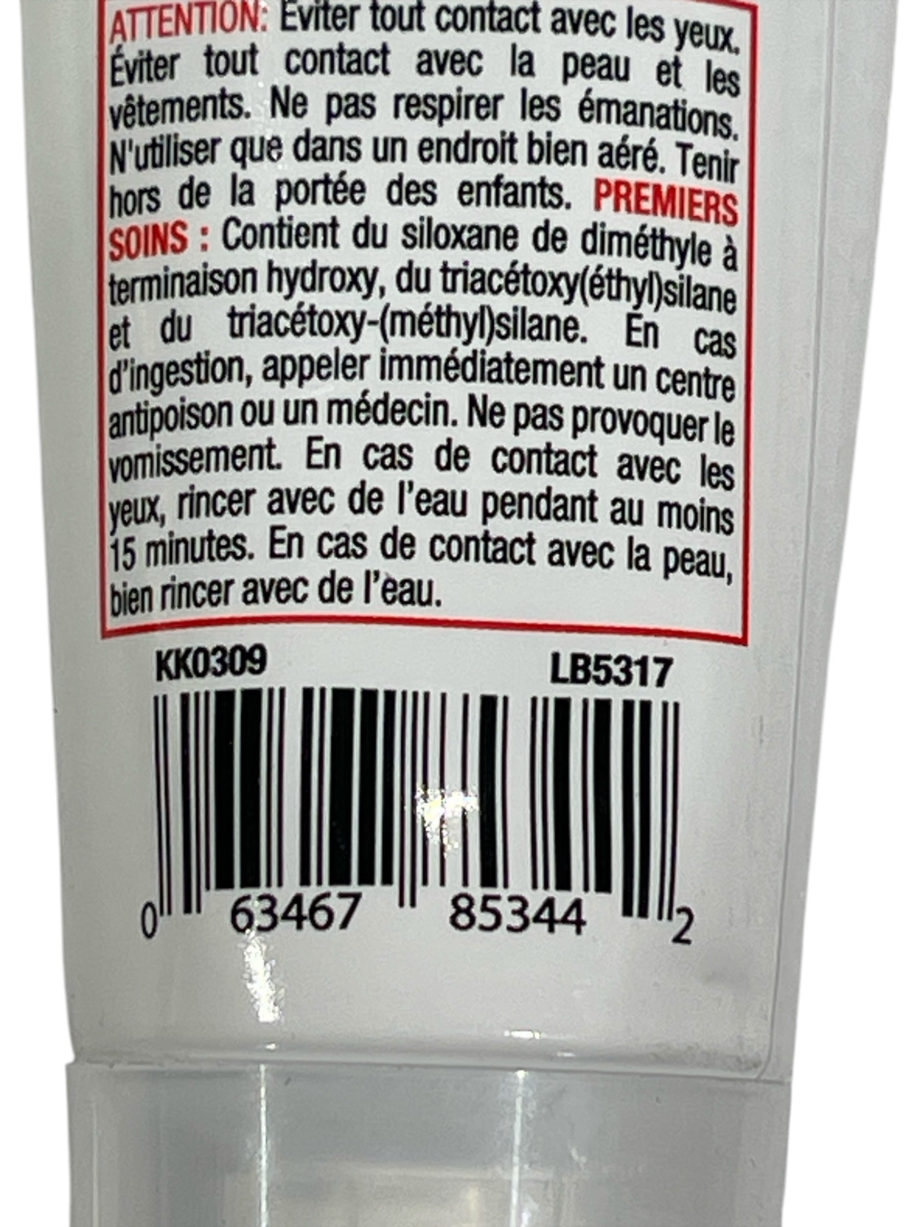 Black Silicone Sealant – KK0309 | 2.7 oz Tube | High Temp Rated to 450°F (232°C)