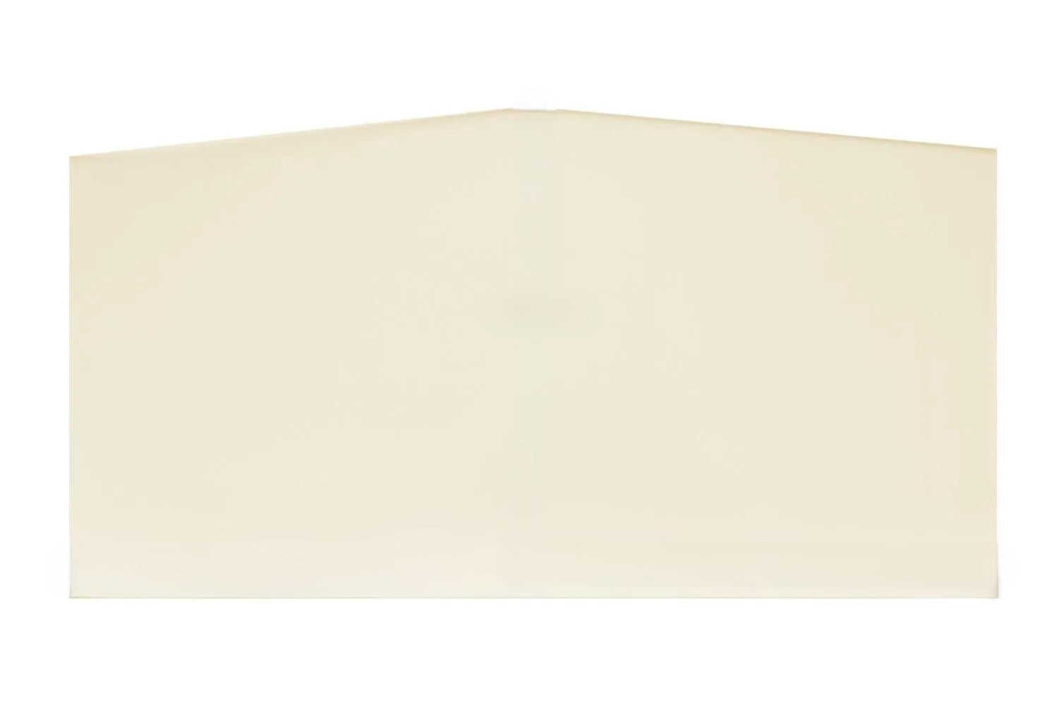 Blue Ridge Insert 7GBRL Door Glass Replacement – 20" x 10 1/2" Archtop High-Temperature Ceramic Glass Panel (7GBRL)