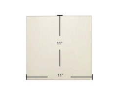 Breckwell SP2047 Upper Door Glass Replacement – 11" x 11" High-Temperature Ceramic Glass Panel (892965)