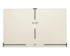 Buck Stove Glass Kit – 2 pcs of 6 1/2" x 9" High-Temperature Ceramic Glass Panels with Die-Cut Gaskets (PA500027-2pc)