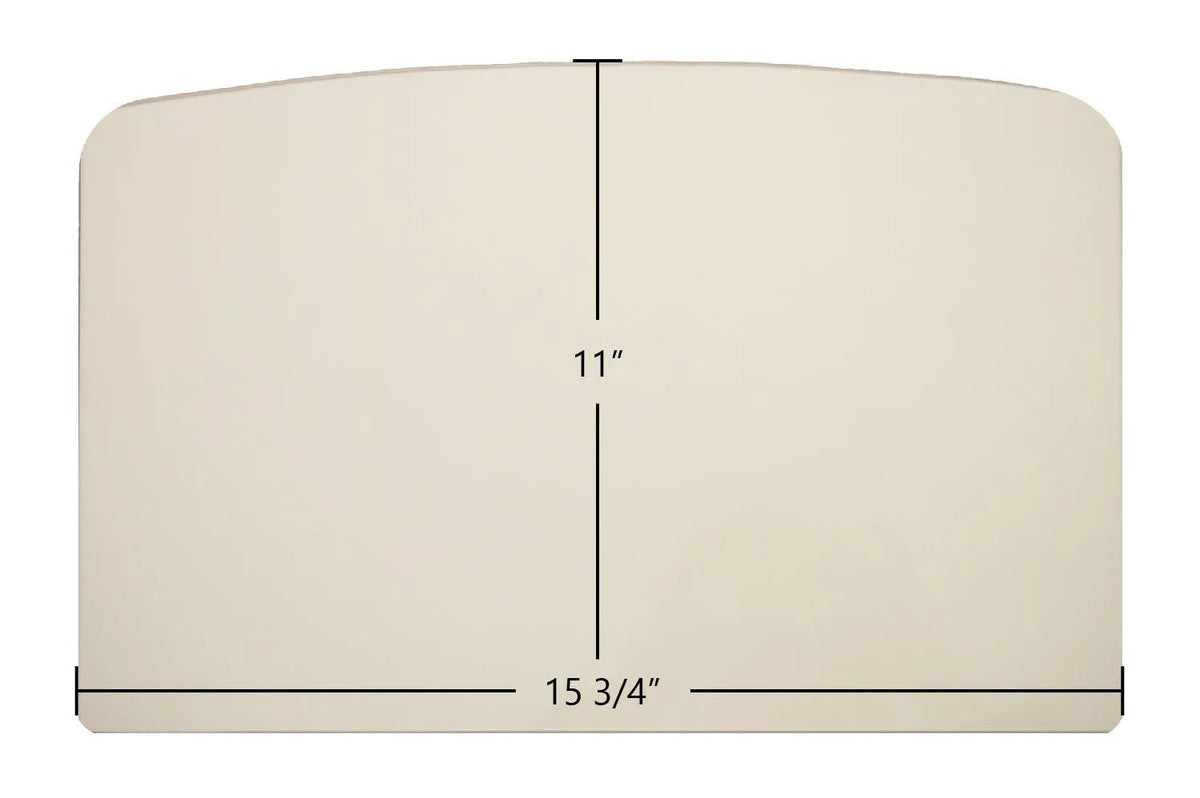 Buck Stove Townsend III Door Glass Replacement – 15 3/4" x 11" High-Temperature Ceramic Glass Panel (townsend3)