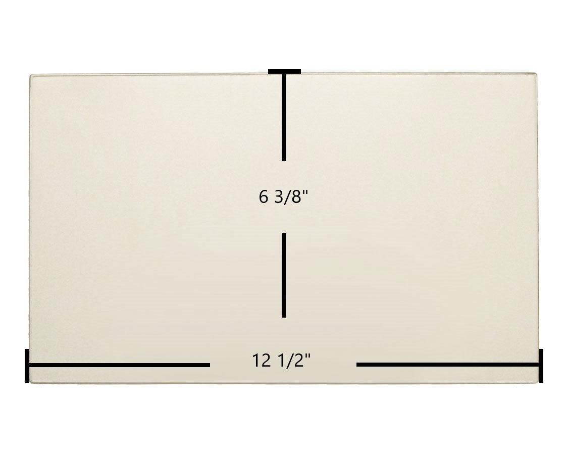 Century S126, S130, S241E, 242E Replacement Glass – 12 1/2" x 6 3/8" (Part #SE63004-1)
