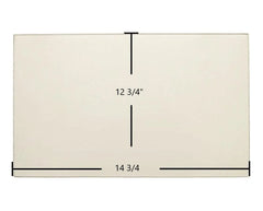 Century FW3200 Door Glass – 14 3/4" x 12 3/4" High-Temperature Ceramic Glass Panel (SE74023)