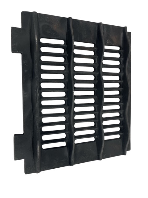 Ashley / King Stove Grate with Tabs (7801) - Cast Iron Replacement Grate | 14½" x 12¾"