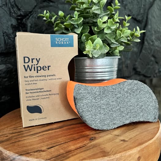 Atmosfire Dry Wiper | Non-Scratch Ceramic Glass Cleaner for Stoves & Fireplaces | 7ADW