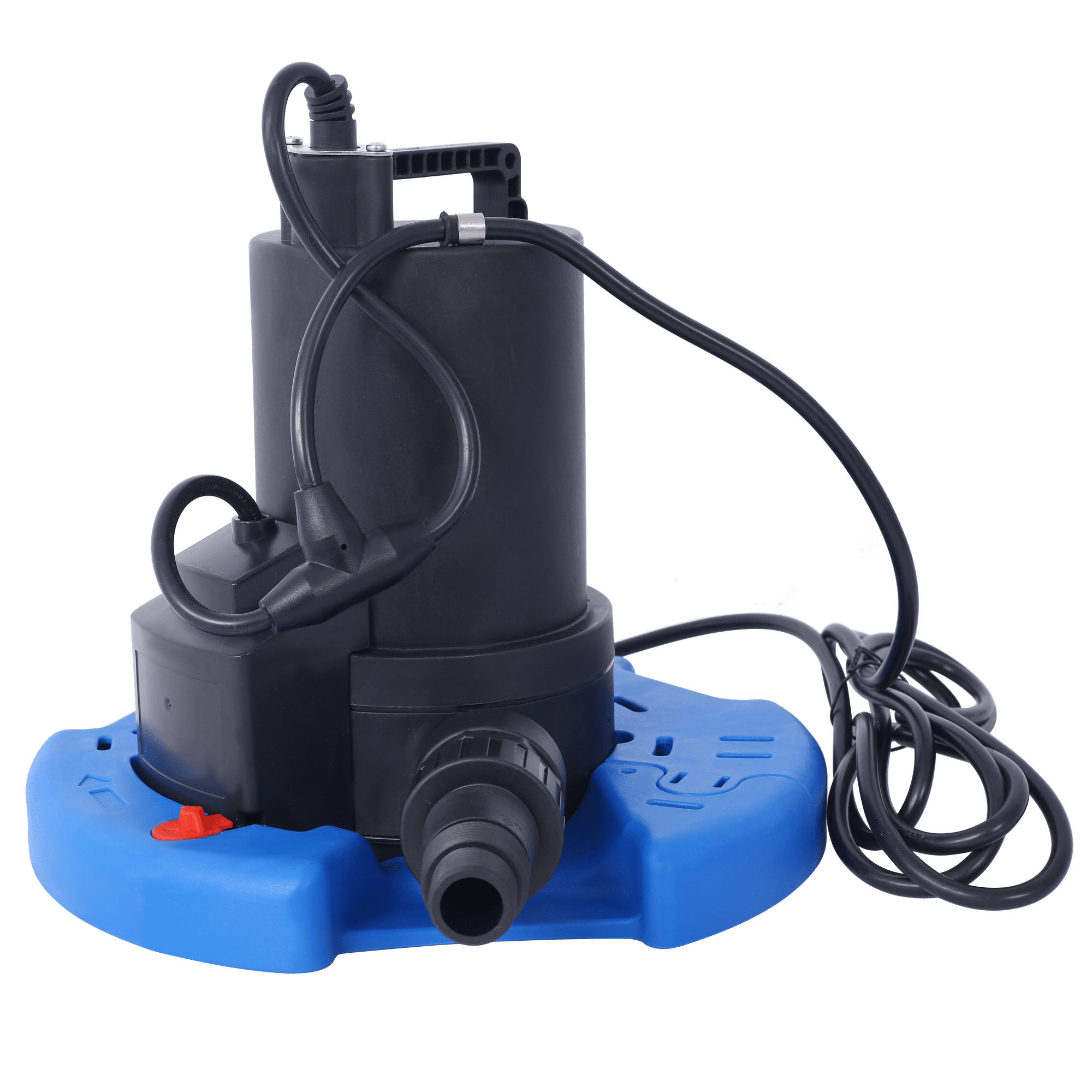 1/4 HP Automatic Swimming Pool Cover Pump 120 V Submersible with 3/4 Check Valve Adapter1850 GPH Water Removal for Pool, Hot Tubs, Rooftops, Water Beds and more