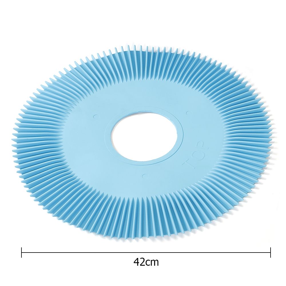 Auto Swimming Pool Cleaner with 10pcs Durable Hose Blue