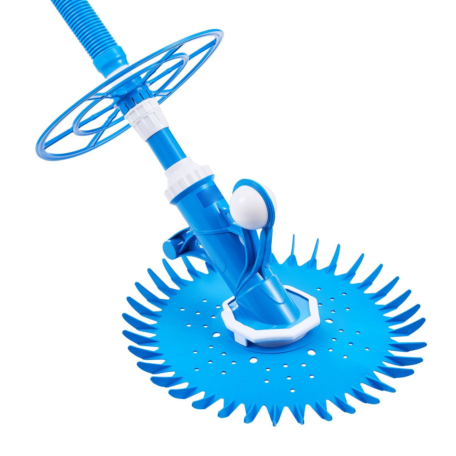 Automatic Suction Pool Cleaner | Suction-Side Pool Vacuum with 12 Hoses (33 ft) for In/Above Ground Pools up to 20x35 ft