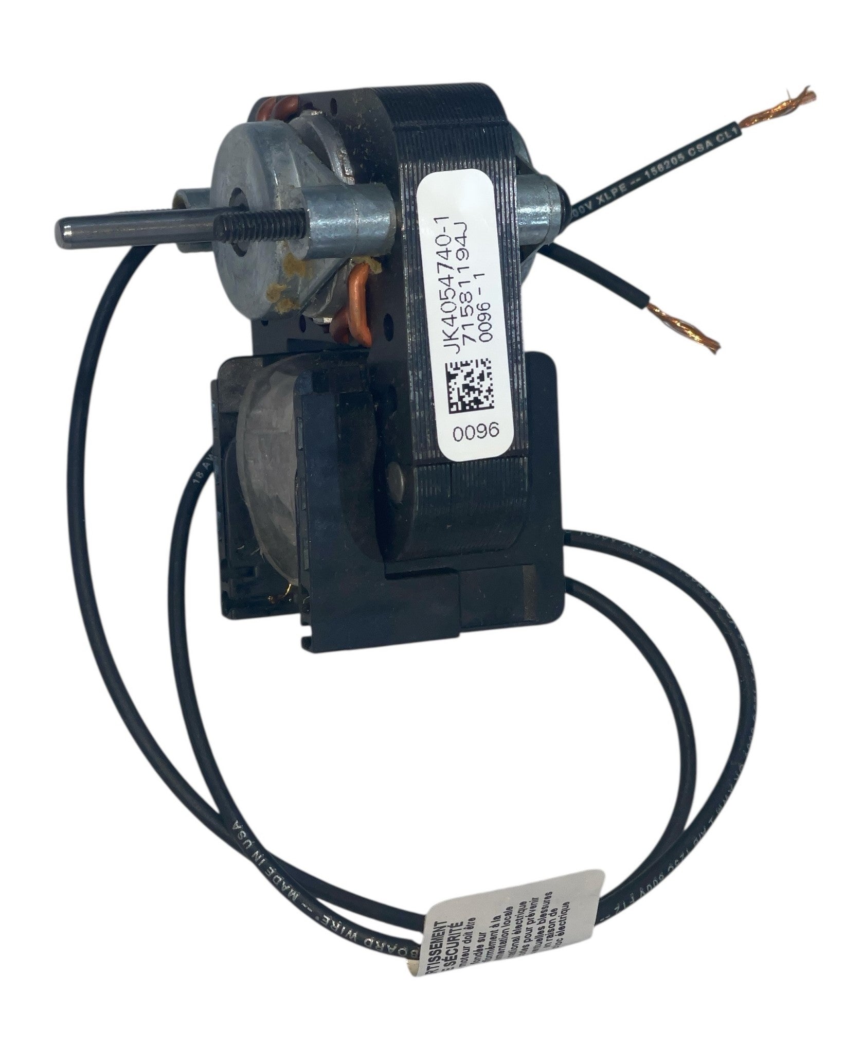 C-Frame Fasco 1CF150 Motor – 1/150 HP Replacement (No Fan Blade) | OEM Fasco K130 Equivalent