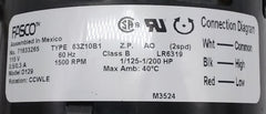2-Speed Blower Motor for Ashley & King Stoves – K10008R (Fasco 1M129) | OEM Replacement for KB902 Blower