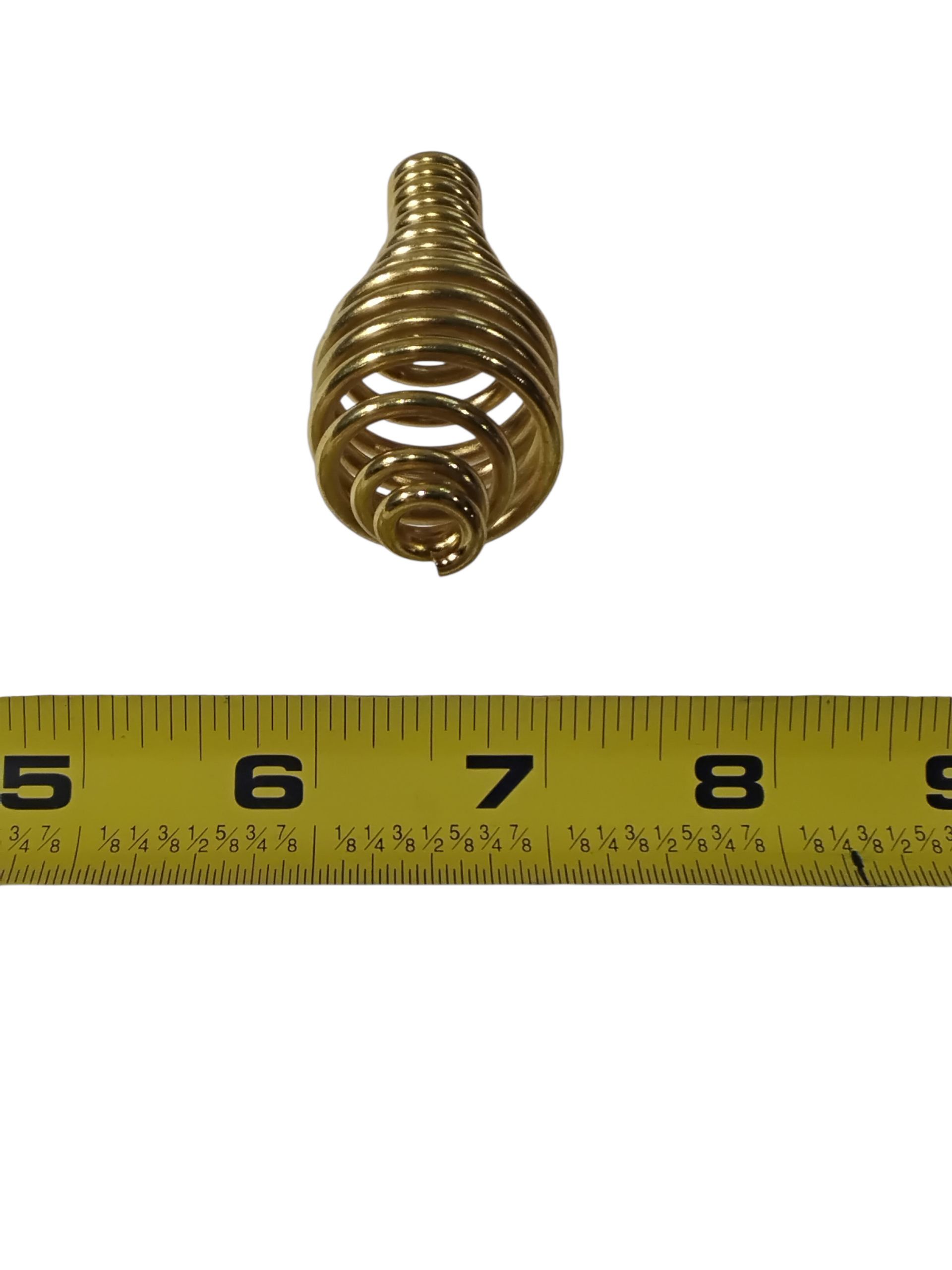 Brass Door Spring Handle – 2SH14212B | 1/4" x 2-1/2" | Universal Wood Stove Replacement for Black Bart, Country Flame, PelPro, Enviro, Vista Flame, Drolet, Osburn, Flame, Napoleon & Timberwolf