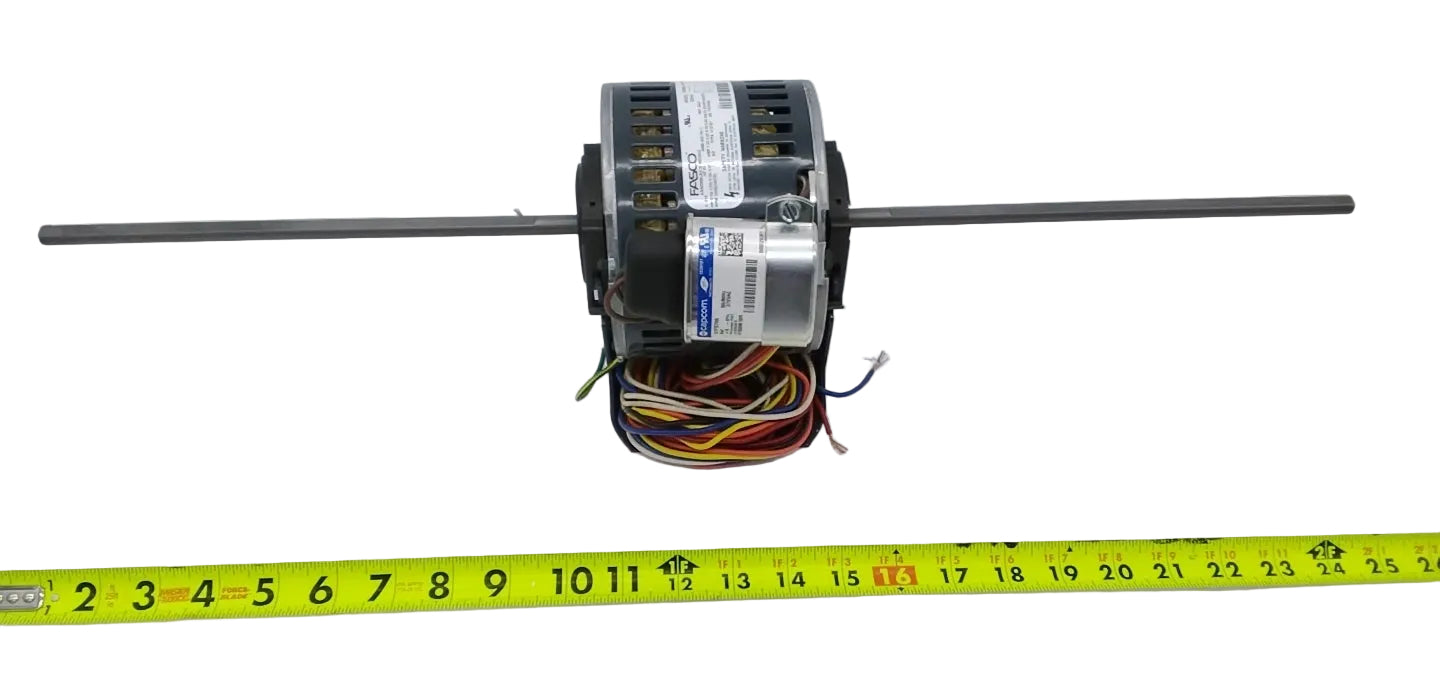 Black Bart Motor - Fasco D294A | OEM Replacement Motor for Fasco D294 | 1/10 HP, 5-Speed, 115V