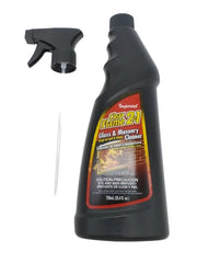 Clear Flame 2-in-1 Glass & Masonry Cleaner – 25 fl. oz. | KK0330 | Heavy-Duty Spray for Soot, Smoke & Creosote Removal