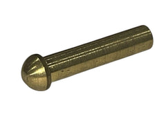 3/8" Diameter Brass Hinge Pin (2HP38) | 1-3/4" Long Replacement for Sierra & Craft Wood Stove Doors